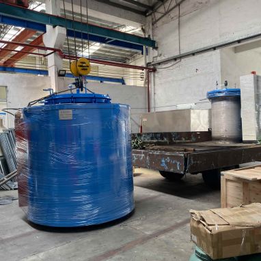 Pit Type Furnace Shipped to India